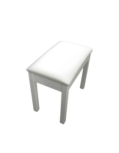 RBM 104-5W Banquette Piano White Polish