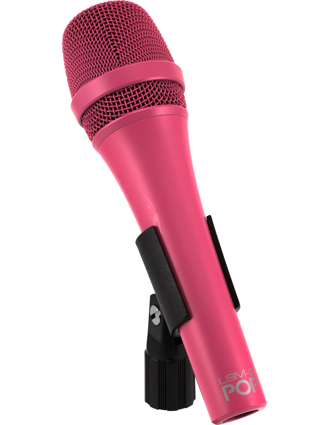 Eurosell Microphone Dynamique Hand Chant Rap Argent Métal Micro Haut