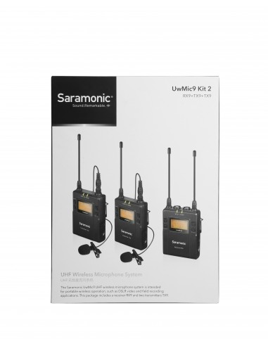 SARAMONIC UwMic9 Kit2 Kit HF double