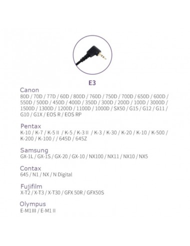 YC ONION E3 Câble Shutter 1m Canon