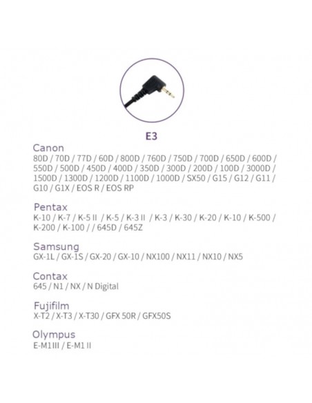 YC ONION E3 Câble Shutter 1m Canon