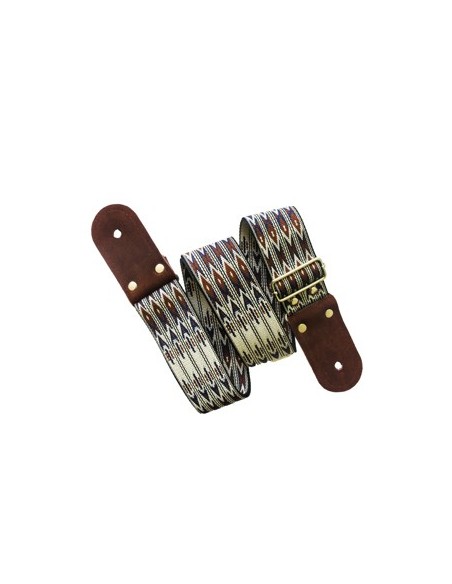 KIDAM K5203RA Courroie Guitare Motifs Rouge