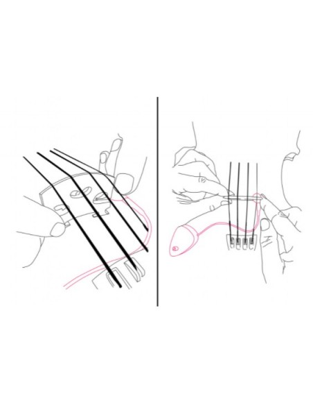 KNA PICKUPS DB-1 micro Contre-basse piezo