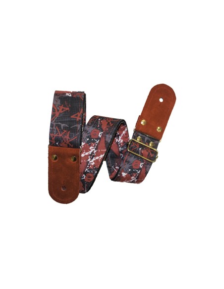 KIDAM K4023R Courroie Guitare Tissus