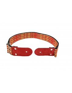KIDAM K5203GR Courroie Guitare Motifs Rouge 2