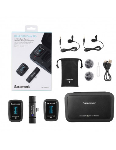 SARAMONIC Blink500 ProX B6 Kit sans fil