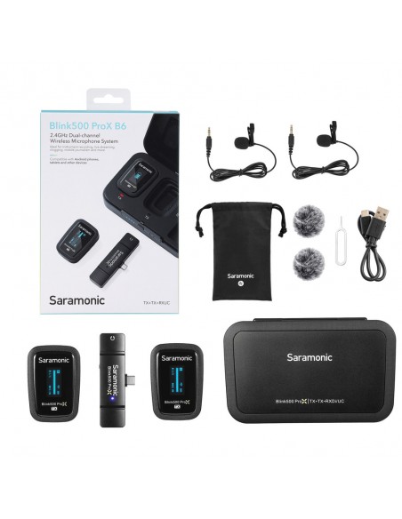 SARAMONIC Blink500 ProX B6 Kit sans fil