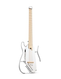 DONNER HUSH-I Pro  Travel Guitar White 2