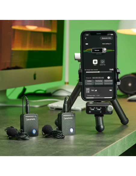 SARAMONIC Ultra Black - Kit sans fil + Lavalier