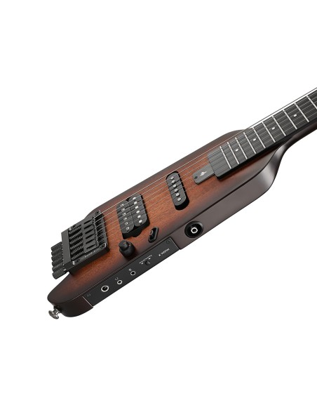 DONNER HUSH-X Travel Guitar Sunburst