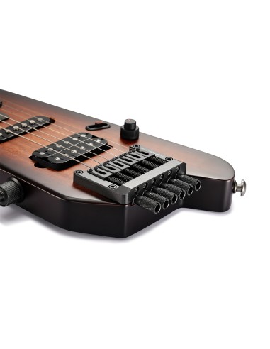 DONNER HUSH-X Travel Guitar Sunburst