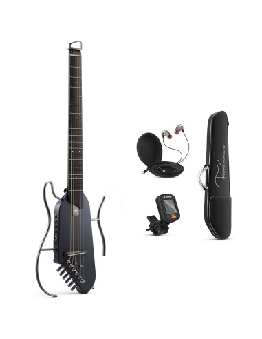 DONNER HUSH-I Travel Guitar MP BK