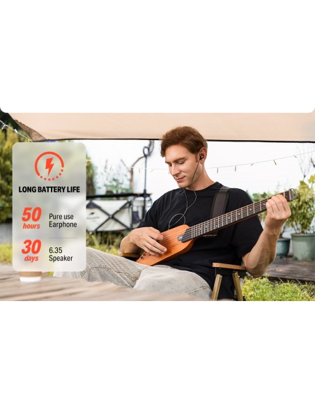 DONNER HUSH-I Travel Guitar MP Nat