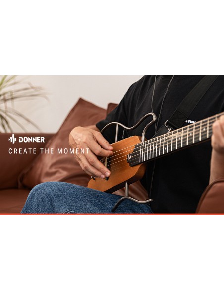 DONNER HUSH-I Travel Guitar MP Nat