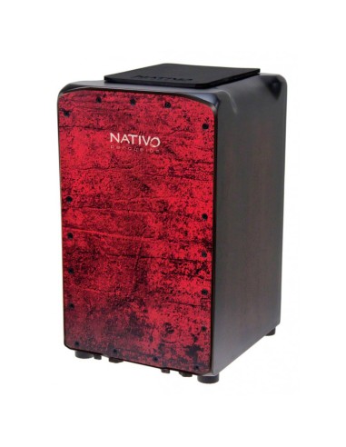Nativo Cajon Pro plus Bass Red