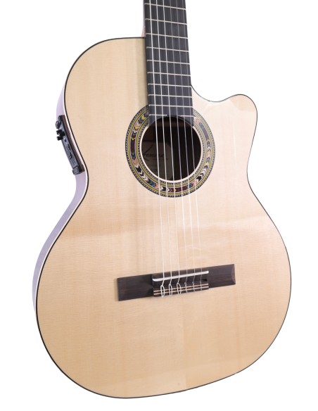 KREMONA PERFORMER FIESTA 65 4/4 CW-ELECTRO SPRUCE MASSIF-PALIS. MASSIF-FB