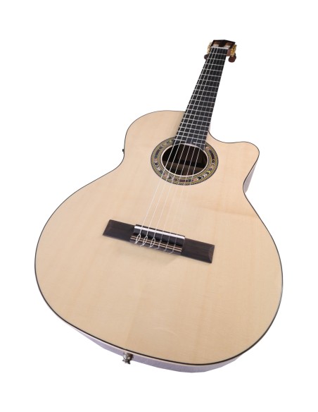 KREMONA PERFORMER FIESTA 65 4/4 CW-ELECTRO SPRUCE MASSIF-PALIS. MASSIF-FB