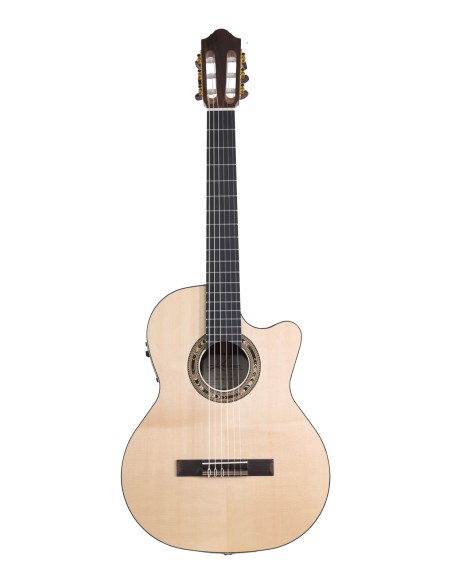 KREMONA PERFORMER FIESTA 65 4/4 CW-ELECTRO SPRUCE MASSIF-PALIS. MASSIF-FB