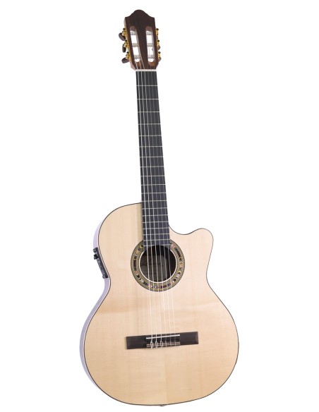 KREMONA PERFORMER FIESTA 65 4/4 CW-ELECTRO SPRUCE MASSIF-PALIS. MASSIF-FB