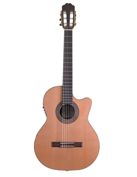 KREMONA PERFORMER FIESTA 65 4/4 CW-ELECTRO CEDRE MASSIF-PALISSANDRE-48mm