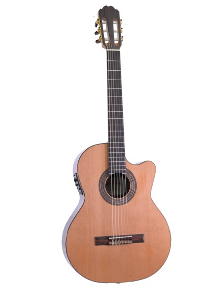 KREMONA PERFORMER FIESTA 65 4/4 CW-ELECTRO CEDRE MASSIF-PALISSANDRE-48mm