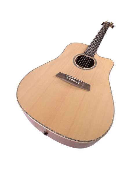 KREMONA K-M20CCW FOLK DREAD 20 CW-ELECTRO CEDRE MASSIF-SAPELLI MASSIF