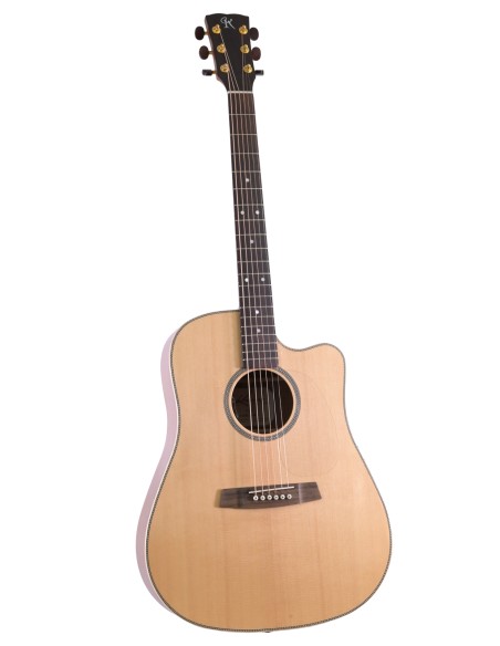 KREMONA K-M20CCW FOLK DREAD 20 CW-ELECTRO CEDRE MASSIF-SAPELLI MASSIF