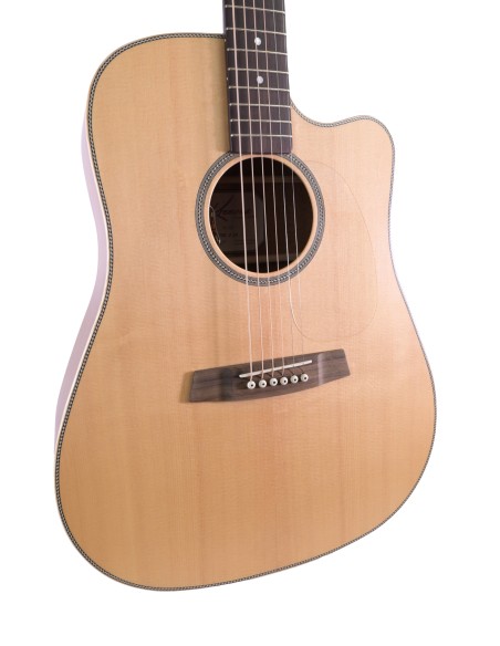 KREMONA K-M20CCW FOLK DREAD 20 CW-ELECTRO CEDRE MASSIF-SAPELLI MASSIF