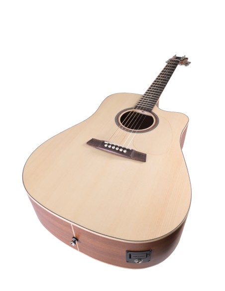 KREMONA K-M10CW FOLK DREAD 10 CW ELECTRO SPRUCE MASSIF-SAPELLI-SATI