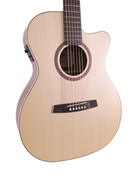 KREMONA FOLK ORCHESTRA CW 15 ELECTRO SPRUCE MASSIF-SAPELLI-SATIN