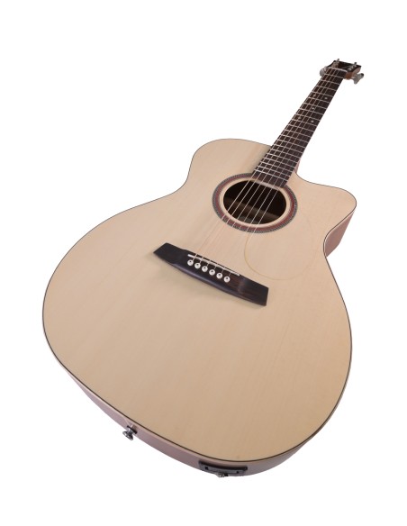 KREMONA FOLK ORCHESTRA CW 15 ELECTRO SPRUCE MASSIF-SAPELLI-SATIN