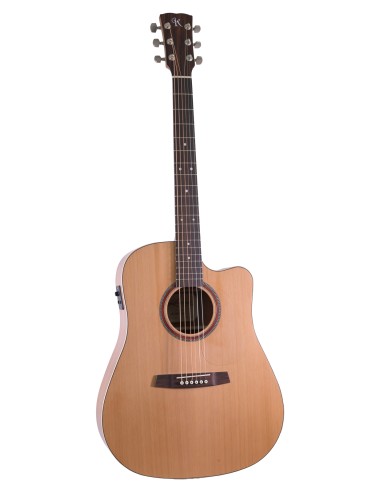 KREMONA FOLK DREAR 10 CW ELECTRO CEDRE MASSIF - SAPELLI - SATIN