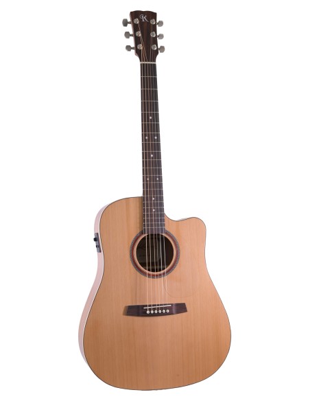 KREMONA K-M10C-CW FOLK DREAR 10 CW ELECTRO CEDRE MASSIF - SAPELLI - S