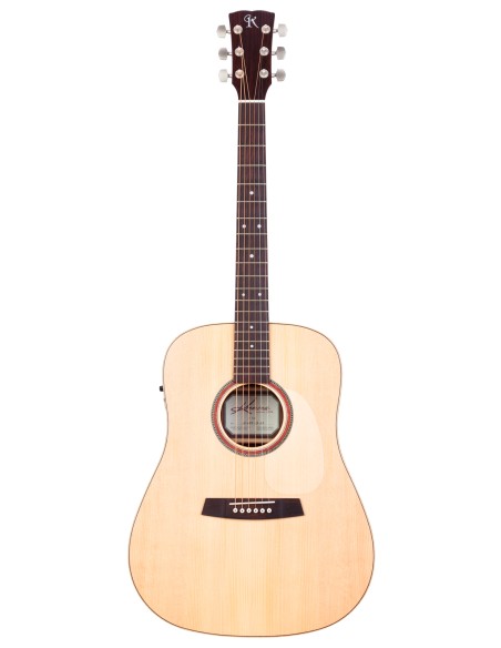 KREMONA K-F10E FOLK DREAD 10 ELECTRO SPRUCE MASSIF-PALISSANDRE-SATIN