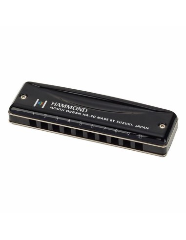 SUZUKI HA20DB HARMONICA DIATONIQUE HAMMOND DB en Re bemol