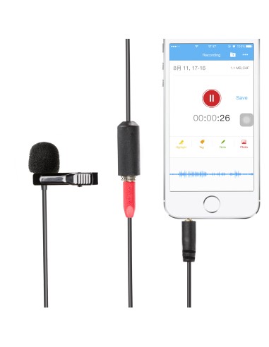 SARAMONIC SR-LMX1+ Micro Lavalier TRRS